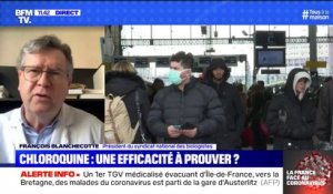 Virus: François Blanchecotte, président du syndicat national des biologistes, évoque un vaccin "dans un an, à peu près"