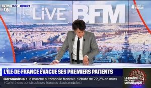 Île-de-France évacue ses premiers patients (6) - 01/04