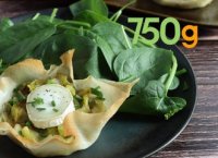 Recette des tartelettes croustillantes chèvre et poireaux - 750g