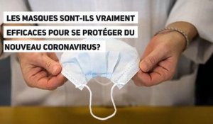 Les masques sont-ils vraiment efficaces pour se protéger du nouveau coronavirus?_MMC