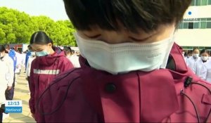 Chine : trois minutes de silence pour rendre hommage aux soignants et aux victimes du coronavirus