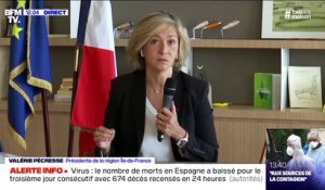 "Rien ne serait pire qu'un demi-confinement", Valérie Pécresse appelle les Franciliens à rester chez eux