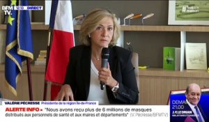 Valérie Pécresse: "À partir d'octobre, nous aurons notre propre production de masques en Ile-de-France"