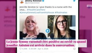 Jennifer Aniston : son très beau geste envers une infirmière touchée par le coronavirus