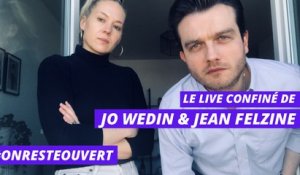 Le live confiné de Jo Wedin & Jean Felzine I On Reste Ouvert