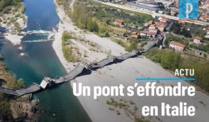 Italie : un pont de 300 mètres s’effondre