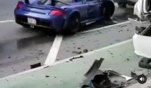 New York : un homme fait un accident avec son Porsche Mirage GT d’une valeur de  716 000 euros puis tente de s’enfuir.