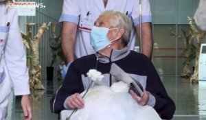 Vicente, 96 ans, guéri du coronavirus en Espagne