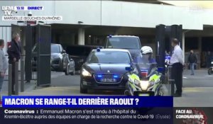 Après avoir rencontré Didier Raoult pendant plus de 3h, Emmanuel Macron quitte l'IHU de Marseille