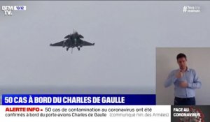 50 cas de contamination au coronavirus confirmés à bord du porte-avions Charles de Gaulle