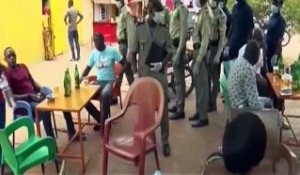 RTB / Respect des mesures gouvernementales - Une équipe de la police municipale a fait une descente dans certains maquis et bars de Bobodioulasso pour contrôler les mesures gouvernementales