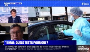 11 mai: quels tests pour qui ? - 14/04