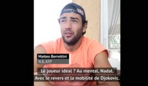 ATP - Mental de Nadal, sens tactique de Federer, revers de Djoko : Berrettini donne le portrait-robot de son joueur idéal