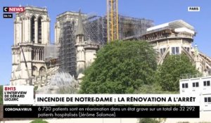 Incendie de Notre-Dame : la rénovation à l’arrêt