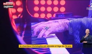 Mort du chanteur Christophe, les hommages se multiplient (vidéo)