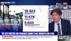 Coronavirus: 19.323 décès en France dont 642 en 24 heures