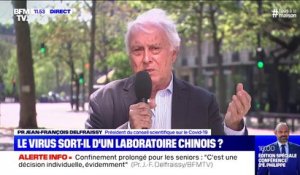 Virus créé en laboratoire: Jean-François Delfraissy se demande "si nous ne sommes pas dans une vision complotiste qui ne relève pas de la science véritable"