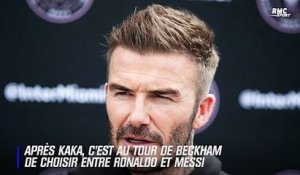 Beckham donne le plus fort entre Messi et Ronaldo