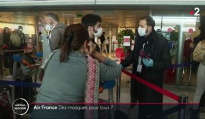 Air France : des masques pour tous ?