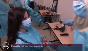 Marseille : des coiffeurs dans les hôpitaux