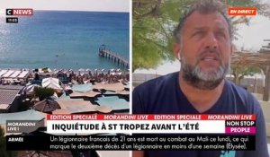 Coronavirus: Le propriétaire d'une plage privée à Ramatuelle sur la Côte d'Azur ne cache pas son inquiétude dans "Morandini Live" sur CNews