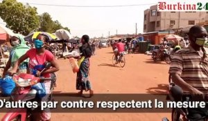 COVID-19 au Burkina Faso : Le port obligatoire de masque ne passe pas partout