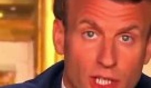 Annonce de Macron sans langue de bois