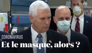 Mike Pence déclenche une polémique aux Etats-Unis après sa visite dans un hôpital sans masque