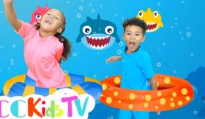 Baby Shark | Baby Shark Song | Baby Shark With Adam & Peyton! CC Kids Tv Baby Shark Song