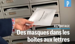 A Sceaux, le maire distribue des masques dans les boîtes aux lettres