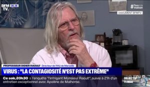 "La contagiosité du coronavirus n'est pas extrême": extrait de l'interview exclusive du Pr Didier Raoult à BFMTV