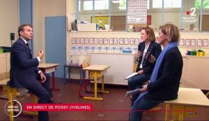 Déconfinement : "On ne vous mettra pas en situation de danger", assure Emmanuel Macron aux enseignants