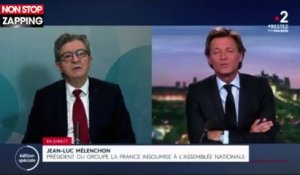 Jean-Luc Mélenchon : son agacement face à Laurent Delahousse (vidéo)