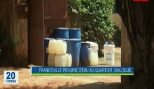 RTG / Franceville- Pénurie d’eau au quartier Dialogue