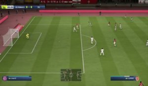 AS Monaco - Toulouse FC sur FIFA 20 : résumé et buts (L1 - 37e journée)