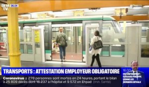 Transports: une attestation employeur sera obligatoire en Île-de-France