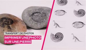 Tuto transfert photo : imprimer une photo sur de la pierre