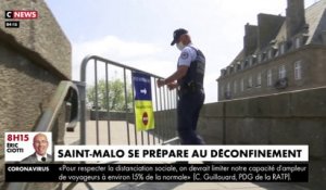 Déconfinement : à Saint-Malo, les remparts vont rouvrir
