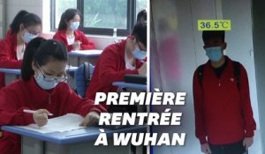 Voici à quoi a ressemblé la rentrée des lycéens à Wuhan
