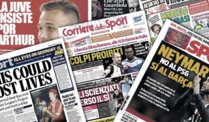 Le clash Balotelli-Chiellini fait les gros titres en Italie, la Juventus ne lâche pas Arthur