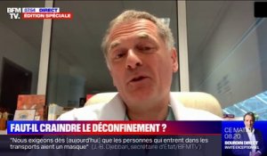 Philippe Juvin (chef des urgences de l'hôpital Georges-Pompidou): "L'épidémie peut repartir dans les cinq semaines qui viennent"