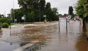 Inondations à Langon (Gironde) (2)