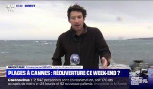 Déconfinement: la réouverture de la plage de Cannes est prévue ce week-end