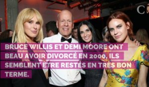 Demi Moore partage un adorable portrait de famille avec son ex-Bruce Willis