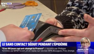 Désormais possible jusqu'à 50 euros, le paiement sans contact séduit depuis le début de l'épidémie