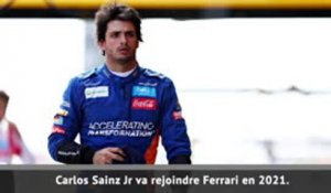 Formule 1 - Sainz remplace Vettel chez Ferrari