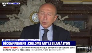 Le maire de Lyon Gérard Collomb estime que "le masque deviendra obligatoire dans certains lieux" si nécessaire