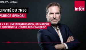 Patrice Spinosi : "Il y a eu une infantilisation, un manque de confiance à l'égard des Français"