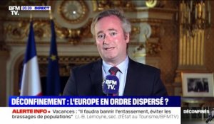 Frontières de l'UE: "Il ne faut pas prendre des décisions unilatérales", estime Jean-Baptiste Lemoyne (ministère de l'Europe et des Affaires étrangères)
