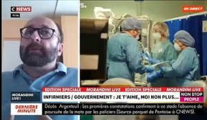 Coronavirus - Porte-parole du syndicat des infirmiers : « Quand le Président vient nous voir, c'est Hubert de Montmirail qui jette un os à la Jacquouille » - VIDEO